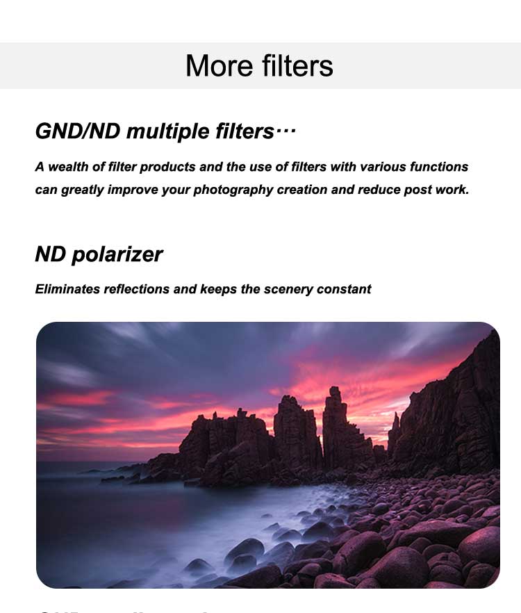Custom Photography ND Filters ND8 ND16 ND32 ND64 Optical Filter For Camera
