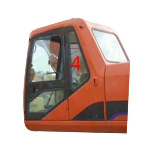 Wholesale ISO Tempered Glass For Windshield DOOSAN Left Door Rear Position NO.4 from china suppliers