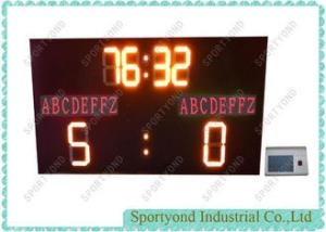 Wholesale Waterproof Outdoor Led Electronic Football Scoreboard For Five-A-Side Futsal Match from china suppliers