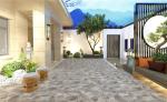 7''X48'' Granite Vinyl Flooring High Flexibility Abrasive Unilin Click Beige