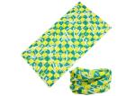 Yellow Green Fishing Uv Face Mask , Fishing Sun Mask Good Air Permeability