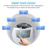 digital 750ml 35Watt dental ultrasonic cleaners ultrasonic jewelry cleaner CD