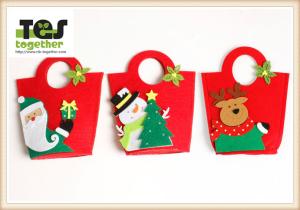 Wholesale Christmas apple handbag/ Felt bag /Nonwovens/Festival /gift/child from china suppliers