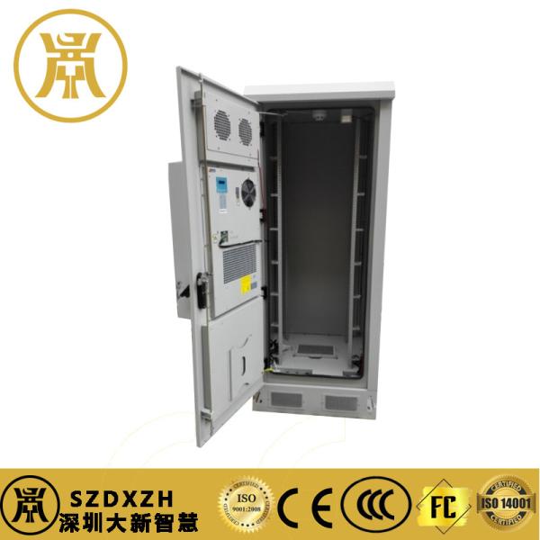 40U Outdoor Telecom Cabinet with Air Conditioner 19 Inch Rack Enclosures For