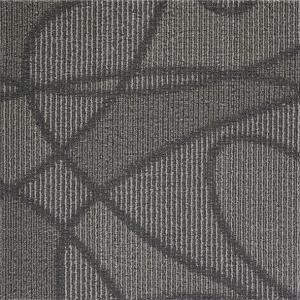 Wholesale Modular Peel And Stick Indoor Outdoor Carpet Tiles / Black Commercial Carpet Tiles from china suppliers