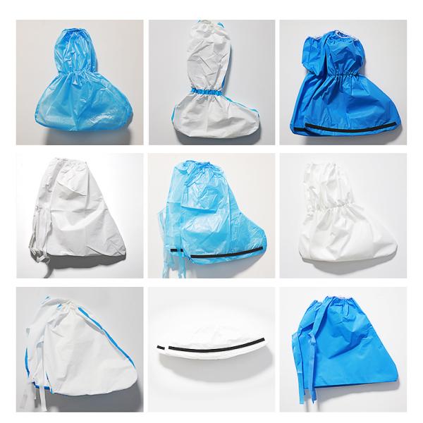 CPE Foot Cover Disposable Wear-resistant Bottom Waterproof Shoe Cover
