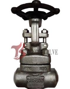 Wholesale SS316 Forged Steel Valves Handwheel Operated , Rising Stem Butt Weld Gate Valve from china suppliers