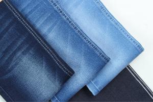 Wholesale 5000 Meters 9 Oz Warp Slub Denim Jeans Fabric Dark Blue from china suppliers
