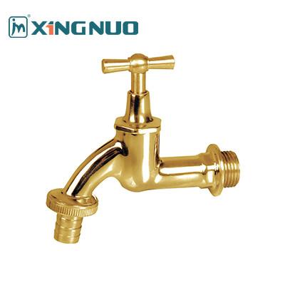 brass polished hose bibcock gold color garden tap faucet Nickel Plated Finish