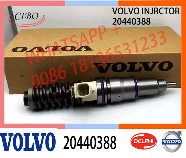 Excavator EC330 EC360B D12D Fuel Injector VOE20440388 20440388