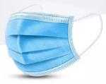Non Woven 3 Ply Disposable Mouth Mask Daily Protective 100% Polyester Shell