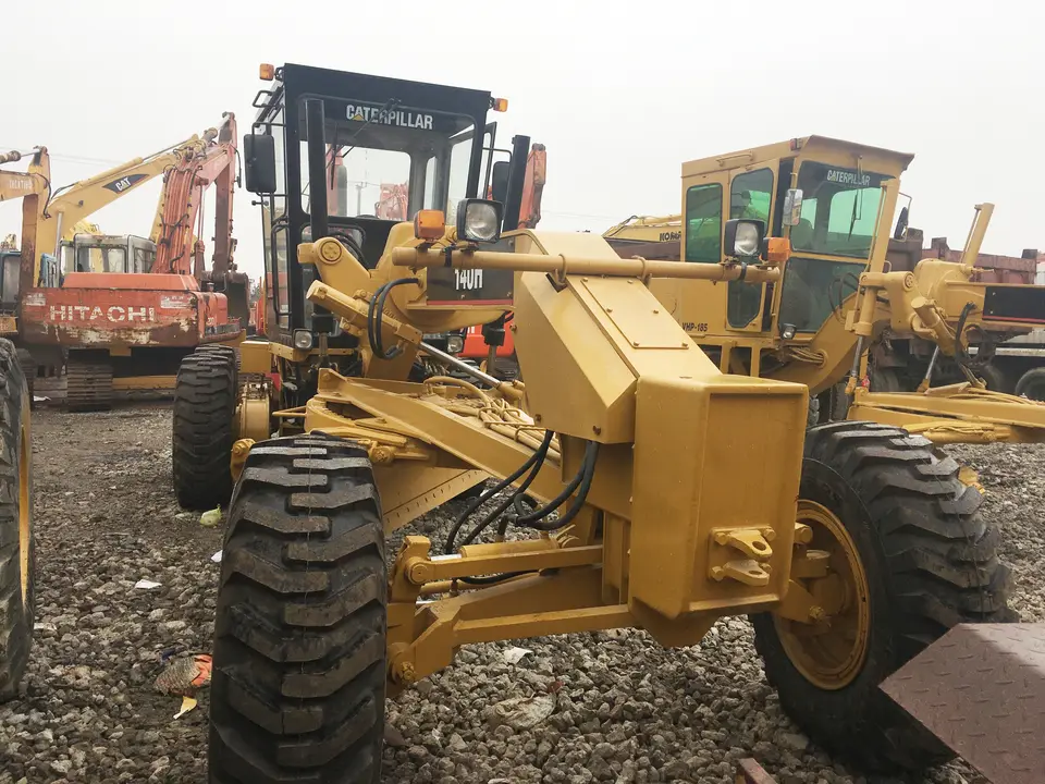 140h Motor Grader Used Secondhand CAT 140G 140K 140 with Detuz Engine 9235*2710*3240