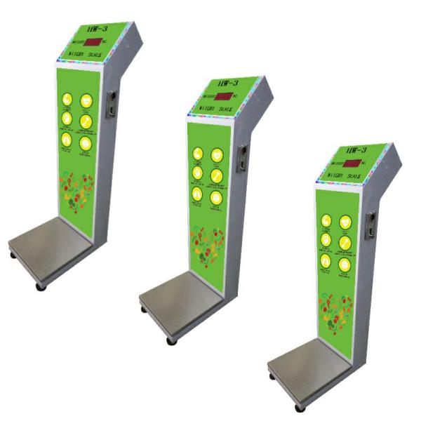 200Kg Coin Operated Baggage Weight Scale for Precise Weighing in Gyms and Airports