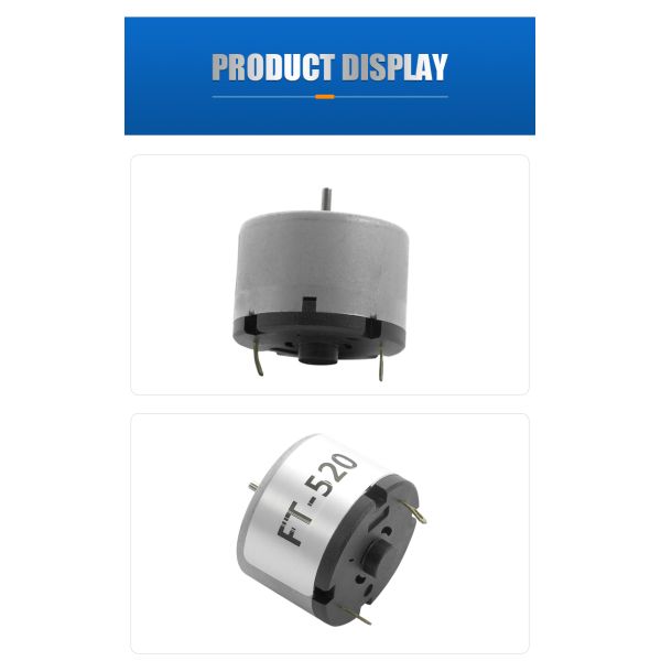 12v DC Micro Motor 2500-10000rpm 3V CD DVD Drive DC Motor RF-500TB Motor