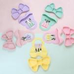 Baby Geschirr Weaning Silicone Tableware Set Bib Plate Stainless Steel Spoon