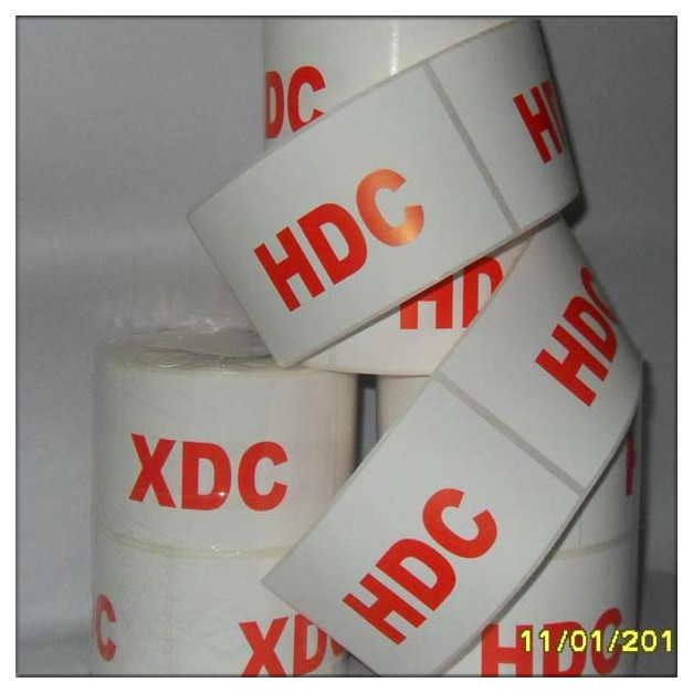 Customized self adhesive glossy paper shipping label roll printable,Custom logo paper roll sticker printing