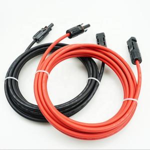 Wholesale Fire Resistant PV Solar Cable Wire PV-1X4mm2 XLPE / XLPO Jacket from china suppliers