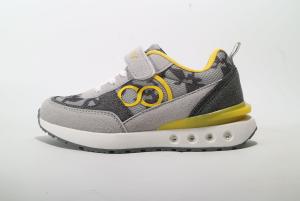 Wholesale Leather Upper Kids Sneaker Shoes Fashion Youth Basketball Shoes from china suppliers