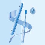 Smart Sonic Electric Toothbrush Whitening Dupont Soft Brush Rechargeable Silent
