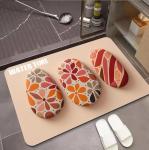 Expansion Air Stone Bathroom Floor Mat Cartoon Pebble Diatom Mud Floor Mat