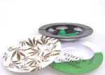 Personalized Cigarette Tray , Color Painting Tinplate Weed Grass Fruit Tray