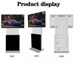 42" 55" Floor Standing Touch Screen Kiosk Monitors Lcd Advertising Rotating
