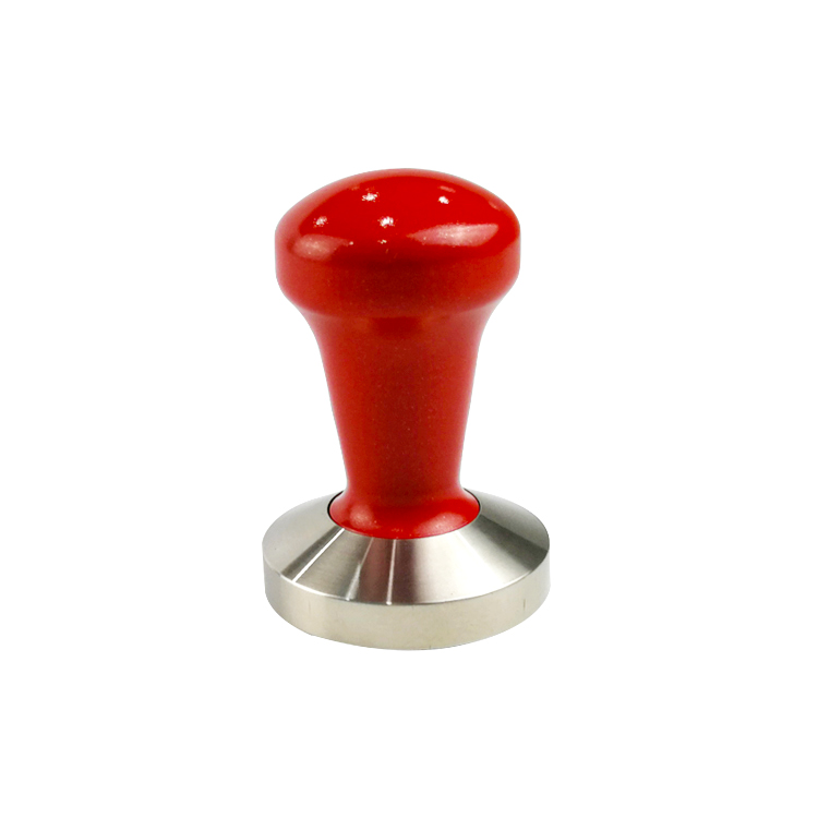 Wooden Handle Calibrated Coffee Tamper Flat Press Hammer Tool For Coffee Maker