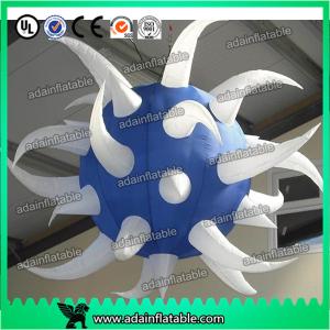 Wholesale White And Blue Club Hanging Decoration Inflatable Star Customized from china suppliers