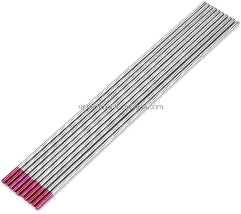 TIG Welding Consumables WES Purple Tungsten Electrodes Composite Tungsten 2.4mm*150mm