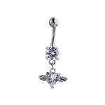 New Heart Shape Fashion Piercing Belly Ring Stainless Steel Piercing Jewelry