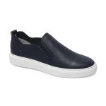 Anti Skid Summer Comfortable Navy Mens Leather Sneakers
