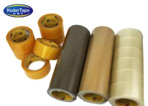 Wholesale Brown / Clear / Yellowish Bopp Acrylic Adhesive Packing Tape ISO SVHC Certification from china suppliers
