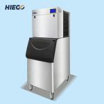 R404a Industrial Automatic Ice Machine 200KG Timing Cleaning Commercial Ice Cube