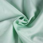 98% Polyester 2% Carbon Fiber 5mm Conductive Grid ESD Fabric Green