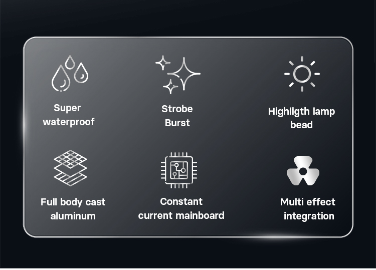 waterproof RGB LED strobe light Strobe Panel LEDs