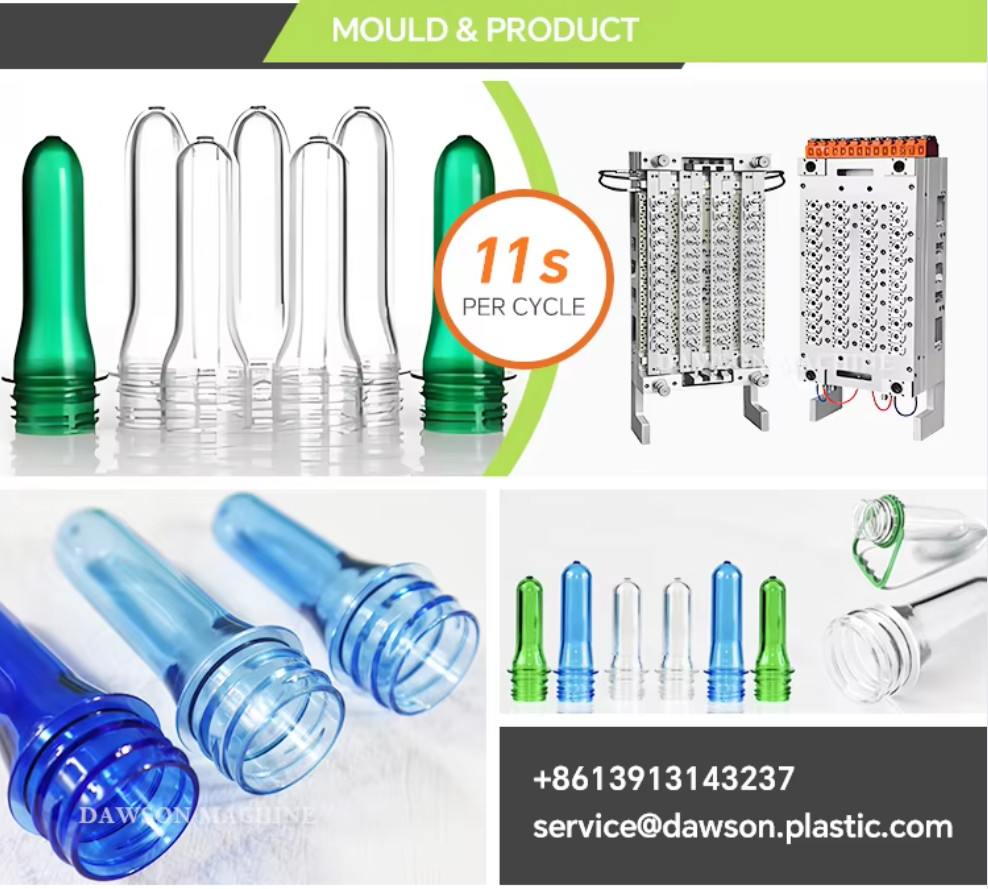 Industry Expert Durable PET Injection Molding Machines Automatic for Agricultural Bottle Preforms