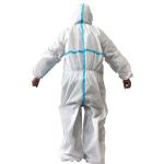 Disposable Non Woven Wipes , Safe Protective Clothing Isolation Gown