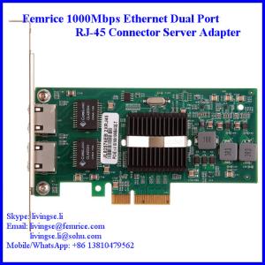 Wholesale 1.25Gbps/10km Gigabit Server Ethernet Network Card, RJ-45 Copper Cable 10002ET from china suppliers