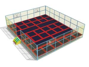 Wholesale adult trampoline park children jumping play zone big jump trampoline for shopping center from china suppliers