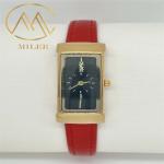 Fashion Design Women Quartz Wrist Watch Black / Red Band Color Special Features