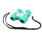Center Focus 8x21 Kids Binoculars Fluorescent Green Lightweight Wide Range