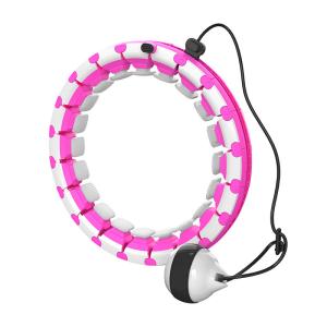 Wholesale Silicone ABS Weight Loss Smart Hula Hoop , 24 Knots Weighted Hula Hoop from china suppliers