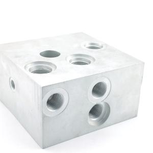 Wholesale Customized CNC Machined Aluminum Alloy Stainless Steel Valve Block for Pharmaceutical from china suppliers
