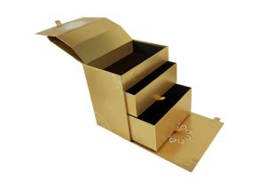 Wholesale CMYK Kraft Paper Drawer Box , FSC Custom Slide Box Packaging from china suppliers