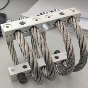 Wholesale 4 Loops Shock Absorber Steel Aluminum Wire Rope Isolator from china suppliers
