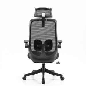 Wholesale Sliding Seat Ergonomic Task Chair Adjustable Lumbar Support High Back Mesh Desk Chair from china suppliers