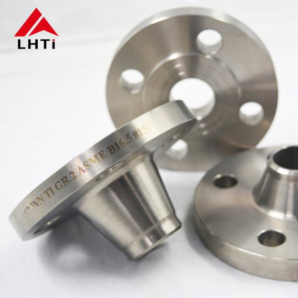 DIN 2632 PN 10 Titanium Weld Neck Flange Raised Face Gr1 Gr2 Gr5 WN Flange in