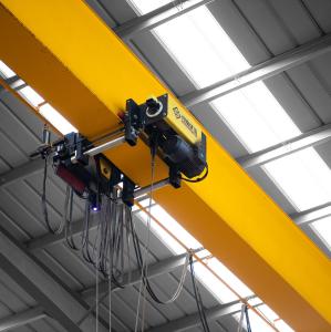 Wholesale Electric Mobile Rail Single Beam Overhead Crane European Design 18m A5 from china suppliers