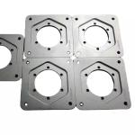 Powder Coating CNC Machined Parts Ra 0.6 - 3.2 For Aluminum Copper Brass