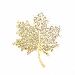 Wholesale High Density Souvenir Bookmark Cut Brass Gold Metal Leaf Bookmark ODM from china suppliers